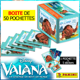 BOITE DE 50 POCHETTES VAIANA